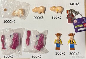 Prodám Lego minifigy,kravy,western - 2