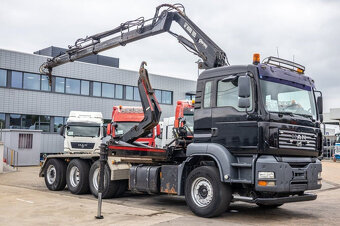 8x4 hák kontejner MAN + ruka HIAB 19tm / 12m - 2