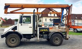 1998 plošina 16m 4x4 UNIMOG Mercedes U100 L turbo +Inreka - 2