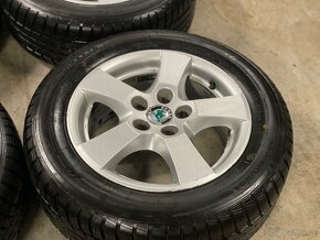 Sada alu 5x100 se zimnimi pneu Tomket 185/60/14 - 2