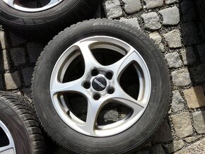 ALU KOLA + ZIMNÍ PNEU 205/60R16 SEAT , VW ,FORD - 2