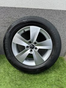 ALU kola 5x100 r16 s letním pneu (kmq) - 2