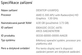 ▼Packard Bell Easynote TK11BZ - 15,6" / E1-2500 / GPU 0,25GB - 2
