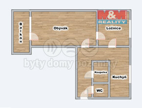 Prodej bytu 2+1, 53 m², Ostrava, ul. Opavská - 2