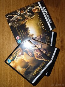 Mumie 1-3 CZ , The Mummy trilogy 4K UHD Blu-ray - 2