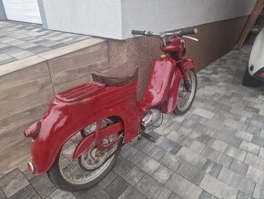 Jawa pionýr 555, pěkný původní stav, pojízdný. (rok 1958) - 2