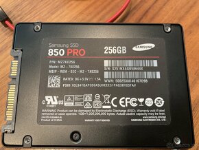 Samsung SSD 2,5" 850 Pro 256GB - 2