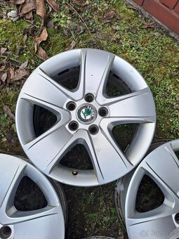 Alu disky 5x112 originál Škoda R16 - 2