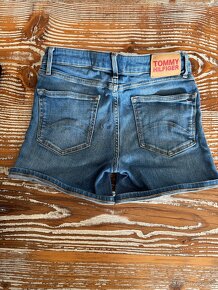 Jeans dívčí kraťasy Tommy Hilfiger vel. 164 - 2