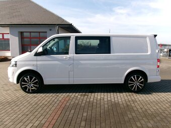 VW TRANSPORTER 2,0TDI 75kw LONG 6míst 10/2014 bez koroze - 2