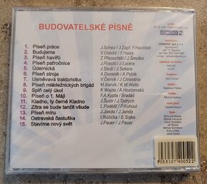 CD Budovatelské písně, nové. - 2