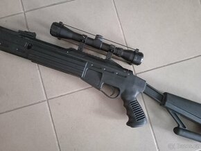Vzduchovka Hatsan sniper s optikou 3-9x40 - 2