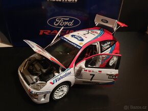 Ford Focus wrc 1:18 phase 1 ,rally Tovární , Martini ASFALT - 2