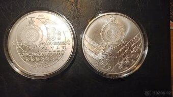 5 Oz Český lev a 5 Oz Slovenský orol - 2