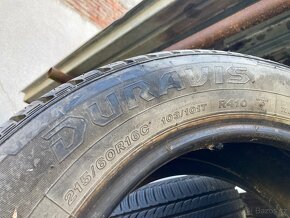 Koupím 1ks BRIDGESTONE Duravis 215/60 R16C 215/60/16C - 2