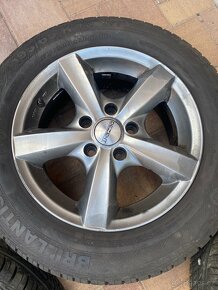 Alu kola 15” 5x112 a letní pneu 195/65/R15 - 2