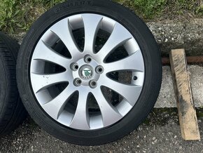 ALU KOLA SUPERB 2 17" | PNEU 225/45/17 | RONAL 3T0 601025 B - 2