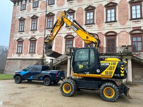 Kolové rypadlo JCB JS145W - 2