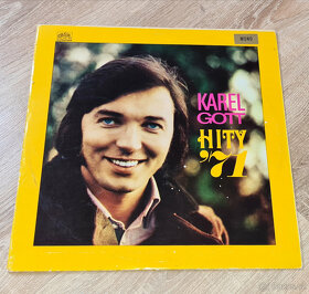 Karel Gott – Hity '71 1971 (mono) G+, VYPRANÁ Vinyl (LP) - 2