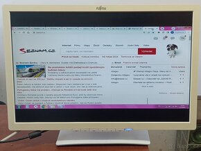 Monitor,22" Fujitsu B22W-7 bílý včetně napájecího kabelu. Os - 2