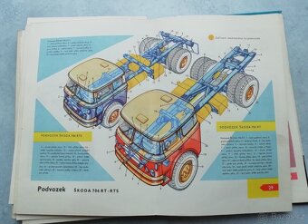 Učebnice řidiče nákladního automobilu - 1965 -doprava v ceně - 2