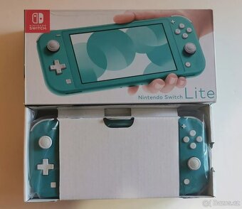 Prodám Nintendo Switch Lite - 512GB - 2