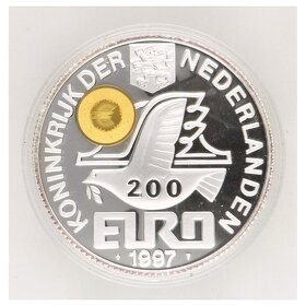 Stříbrná mince 200 Euro 1997 5oz Proof Lucemburk - 2