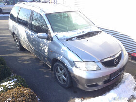 Mazda MPV 2,0Di 100kW 2003 7mist - díly - 2