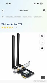 WiFi síťová karta TP-Link Archer T5E AC1200 - 2