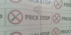 Samolepka PRICK STOP - 2