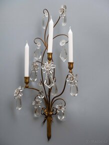 Nástěnné lampy na svíčky 19. století - 2