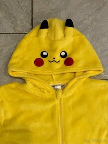 Sametový overal Pikachu vel.140 - 2