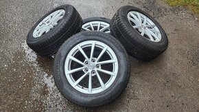 R17" Alu kola 5x112 7,5jx17 et36 pneu 70% - 2