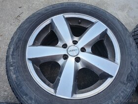 Prodam Alu dezent + Pneu Na Volvo A Ford 5x108 225/55/17 R17 - 2