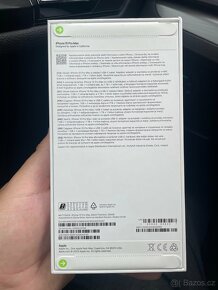 Prodám iPhone 15 PRO MAX 256 GB nový, nerozbalený - 2