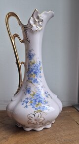 H&C růžový porcelán - karafa Lenka - 2