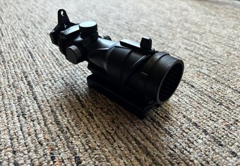 Airsoft kolimátor ACOG 1x32 - černý s Kill flash - 2