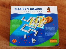 Hra Slabiky v dominu - 2