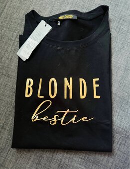 Tričko Blond bestie - M/L - 2