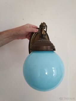 Starožitné nástěnná lampa - 2