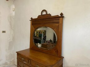Starožitné zrcadlo Louis XVI. - 2