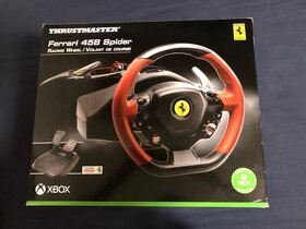 Volant Thrustmaster Ferrari 458 Spider pro Xbox One, One X, - 2