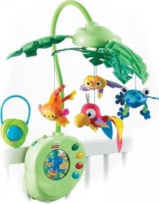 Fisher Price Kolotoč nad postýlku Rainforest - 2