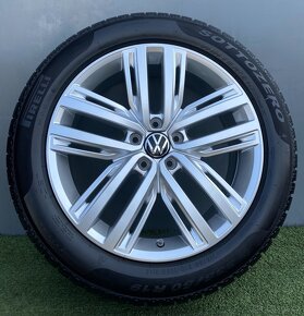 Originální Alu kola 5x112 VW Tiguan 235/50/19 TOP TPMS - 2