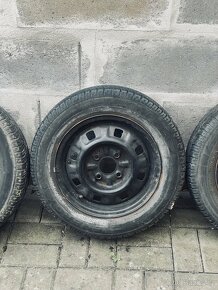 Plechové disky 155/70 r13 letní pneu - 2