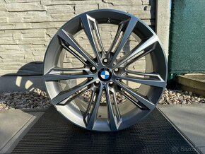 Luxusní originál dvourozměrná alu BMW V-Spoke M464,5x120 R20 - 2