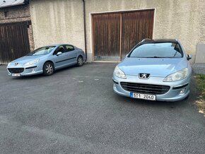 2x Peugeot 407 1,6 hdi sedan/combík(sw) - 2