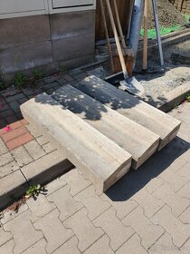 Chodnikové betonové obrubniky 3x - 2
