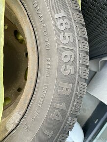 Škoda fabia/ roomster zimni kola 185/65R14 - 2