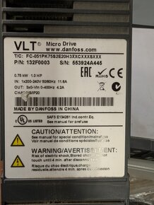 Prodám frekvenční měnič Danfoss VLT - 2